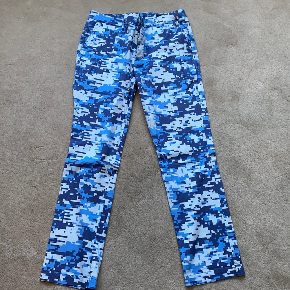Vineyard Vines Blue Camo Golf Pants